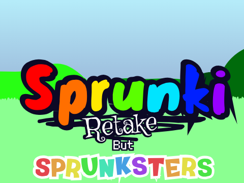 Gameplay de Sprunki Retake But Sprunksters con personajes por géneros